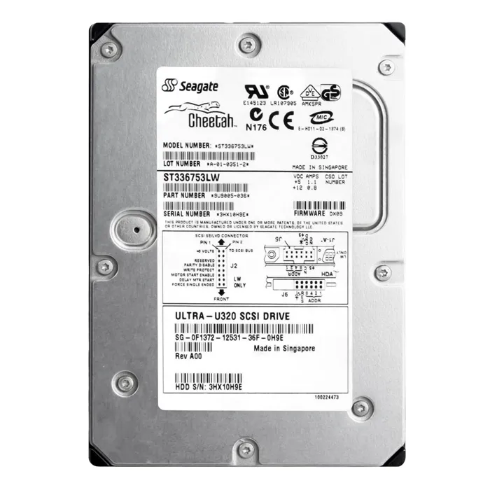 Dell 0F1372 | 36GB 10000RPM Ultra320 SCSI 68-Pin 3.5-Inch Hard Drive Refurbished - Dell refurbished available on Gotodirect