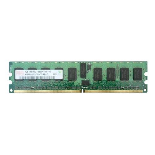 Hynix HYMP112P72CP8-Y5 | 1GB DDR2-667MHz PC2-5300 ECC Registered RDIMM CL5 1Rx8 1.8V 240-Pin Memory Module Refurbished -  refurbished available on Gotodirect