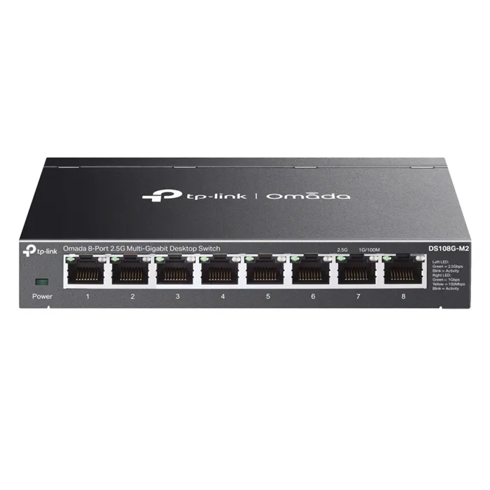 Buy TP-LINK DS108G-M2 | Omada 8-Port 2.5G Multi-Gigabit Unmanaged Desktop Switch Refurbished - $242.56 TP-LINK DS108G-M2 | Omada 8-Port 2.5G Multi-Gigabit Unmanaged Desktop Switch Refurbished - TP-Link refurbished available on Gotodirect