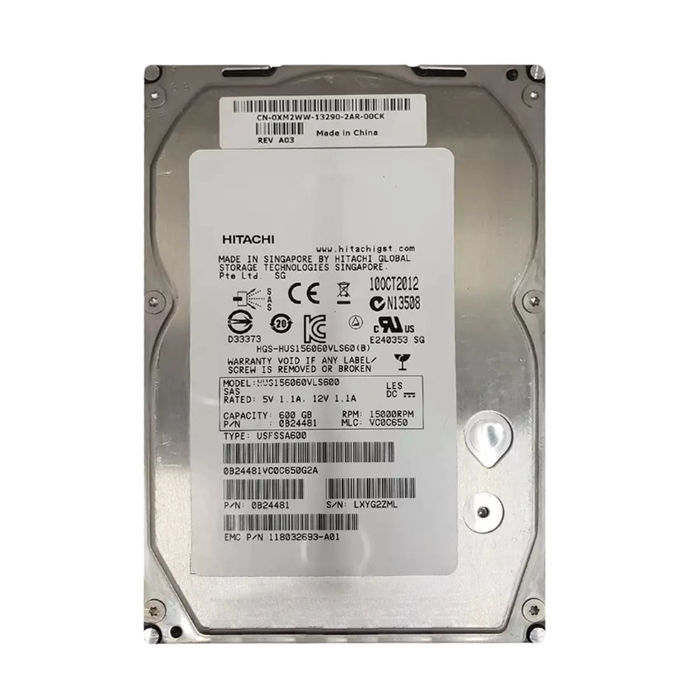 Dell 0XM2WW | 600GB 15000RPM SAS 6Gb/s Hot-Pluggable 3.5-Inch Hard Drive for PowerEdge & PowerVault Servers Refurbished - Dell refurbished available on Gotodirect