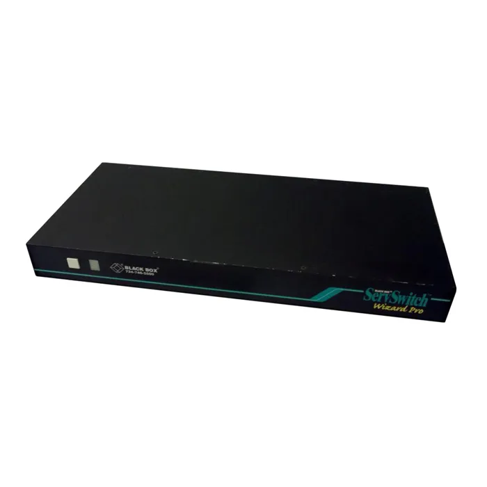 Black Box SW644A | ServSwitch Wizard PRO KVM Switch 4 x 1 4 x HD-15 Video, 4 x mini-DIN (PS/2) Mouse, 4 x mini-DIN (PS/2) Keyboard 1U Refurbished -  refurbished available on Gotodirect