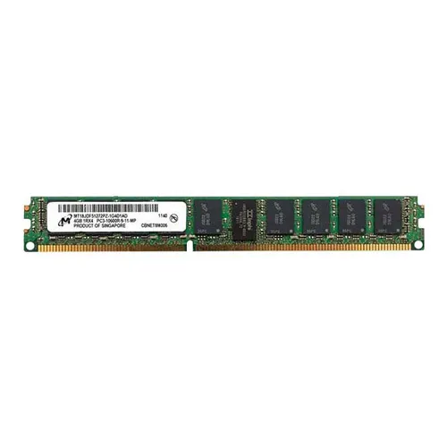 Micron MT18JDF51272PZ-1G4D1AD | 4GB DDR3-1333MHz PC3-10600 ECC Registered VLP RDIMM CL9 1Rx4 1.5V 240-Pin Memory Module Refurbished -  refurbished available on Gotodirect