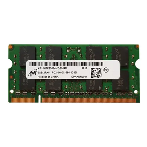 Micron MT16HTF25664HZ-800M1 | 2GB DDR2-800MHz PC2-6400 Non-ECC Unbuffered SODIMM CL6 2Rx8 1.8V 200-Pin Memory Module Refurbished -  refurbished available on Gotodirect