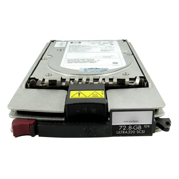 HP 404709-001 | 72.8GB 10000RPM Ultra320 SCSI Hot Pluggable LVD 80-Pin 3.5-Inch Hard Drive Refurbished - Hewlett-Packard (ou HP en abrégé) refurbished available on Gotodirect