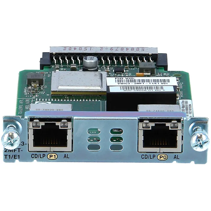 Cisco VWIC3-2MFT-T1/E1 | 2-Port T1/E1 Multiflex Trunk Voice WAN Interface Card Refurbished - Cisco Systems Inc. refurbished available on Gotodirect