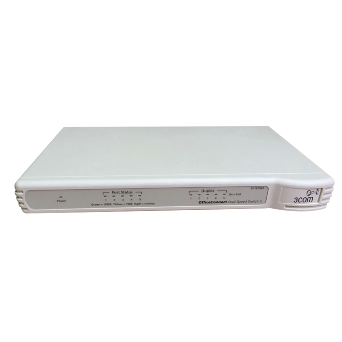 3Com 3C16790A-US | OfficeConnect Dual Speed Switch 5 5 x 10/100Base-TX LAN Ethernet Switch Refurbished -  refurbished available on Gotodirect