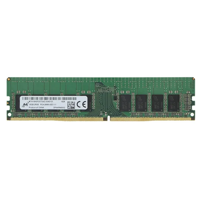Micron MTA18ASF2G72AZ-2G6 | 16GB DDR4-2666MHz PC4-21300 ECC Unbuffered UDIMM CL19 2Rx8 1.2V 288-Pin Memory Module Refurbished -  refurbished available on Gotodirect