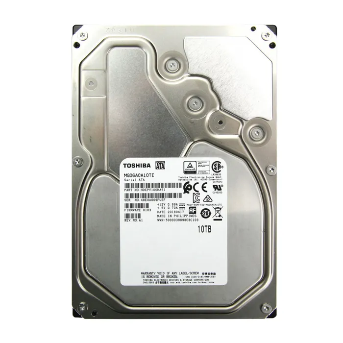 Toshiba MG06ACA10TE | Enterprise Capacity MG06 Series 10TB 7200RPM SATA 6GB/s 256MB Cache (512e) 3.5-Inch Nearline Hard Drive Refurbished - Toshiba refurbished available on Gotodirect