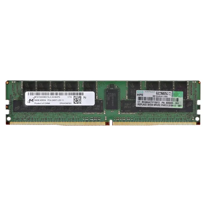 Micron MTA72ASS8G72LZ-2G3 | 64GB DDR4-2400MHz PC4-19200 ECC Registered LRDIMM CL17 4Rx4 1.2V 288-Pin Memory Module Refurbished -  refurbished available on Gotodirect