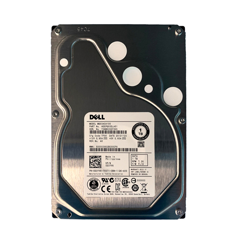 Dell D3YV6 | 1TB 7200RPM SATA 6Gb/s Hot-Pluggable 3.5-Inch Hard Drive for PowerEdge Server & PowerVault Storage Array Refurbished - Dell refurbished available on Gotodirect