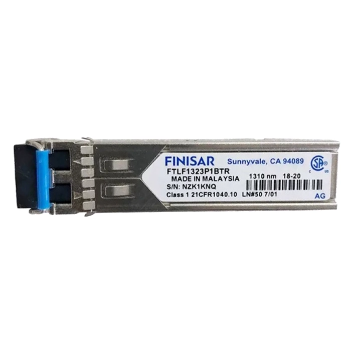 Finisar FTLF1323P1BTR | 155Mb/s Single-Mode Fibre 1310nm 15km Duplex LC Connector SFP Transceiver Module Refurbished -  refurbished available on Gotodirect