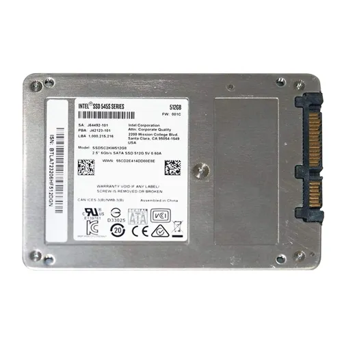 Intel SSDSC2KW512G8X1 | 545s 512GB Triple-Level Cell SATA 6Gb/s 2.5-Inch Solid State Drive Refurbished - Intel refurbished available on Gotodirect