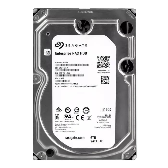 Seagate ST6000VN0001 | 6TB 7200RPM SATA 6Gb/s 128MB Cache Hot-Pluggable 512e 3.5-Inch Hard Drive Refurbished - Seagate refurbished available on Gotodirect