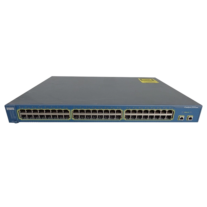 Cisco WS-C2950SX-48-SI | Catalyst 2950SX Series C2950SX-48 48 x RJ-45 Ports 10/100Base-TX + 2 x SFP mini-GBIC Ports Layer 3 Managed Rack-mountable Fast Ethernet Network SI Switch Refurbished - Cisco Systems Inc. refurbished available on Gotodirect