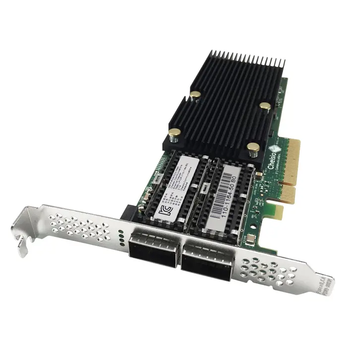 Buy Chelsio T580-LP-CR | Dual Port 40GbE QSFP Host Bus Adapter Refurbished - $216.98 Chelsio T580-LP-CR | Dual Port 40GbE QSFP Host Bus Adapter Refurbished - refurbished available on Gotodirect
