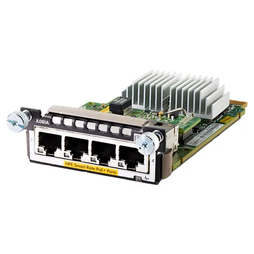 HP JL081A | 4 x Ports 10GBase-X PoE+ Smart Rate Module for Aruba 3810M/2930M Refurbished - Hewlett-Packard (ou HP en abrégé) refurbished available on Gotodirect