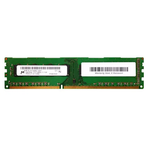 Micron MT16JTF51264AZ-1G6K1 | 4GB DDR3-1600MHz PC3-12800 Non-ECC Unbuffered UDIMM CL11 2Rx8 1.5V 240-Pin Memory Module Refurbished -  refurbished available on Gotodirect