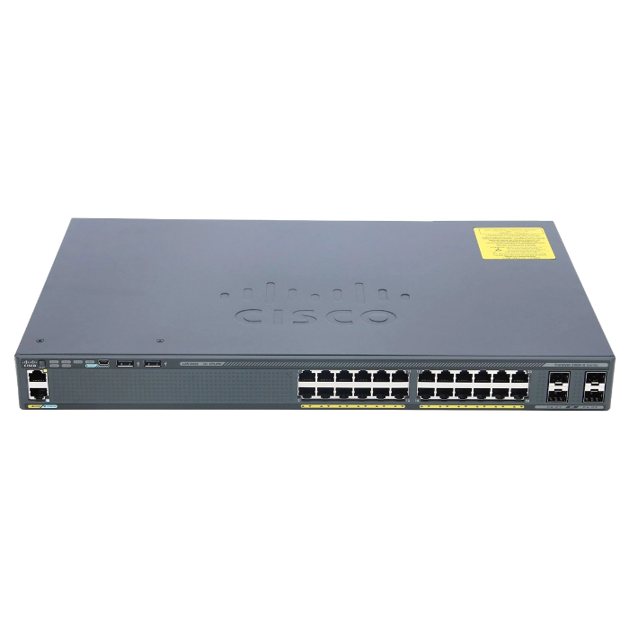 Cisco WS-C2960X-24TS-L-RF | Catalyst 2960X Series 2960X-24TS 24 x Ports 10/100/1000Base-T + 4 x SFP Uplink Ports Layer 3 Managed 1U Rack-mountable Gigabit Ethernet Network Switch Refurbished - Cisco Systems Inc. refurbished available on Gotodirect