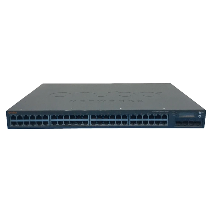 HP S2500-48P | Aruba S2500-48P 48 x Ports PoE+ 10GbE 100Base-T + 4 x SFP/SFP+ Ports Mobility Access Network Switch Refurbished - Hewlett-Packard (ou HP en abrégé) refurbished available on Gotodirect