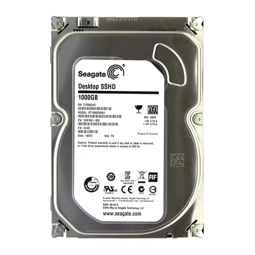 Seagate ST1000DX001 | 1TB 7200RPM Multi-Level Cell SATA 6Gb/s 8GB NAND Flash 64MB Cache 3.5-Inch Hybrid Hard Drive Refurbished - Seagate refurbished available on Gotodirect