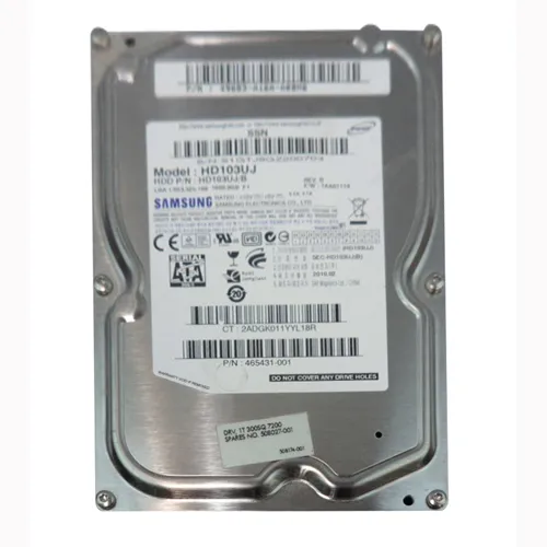 Buy HP 465431-001 | 1TB 7200RPM SATA 3Gb/s NCQ 16MB Cache Hot-Pluggable 3.5-inch Midline Hard Drive Refurbished - $287.78 HP 465431-001 | 1TB 7200RPM SATA 3Gb/s NCQ 16MB Cache Hot-Pluggable 3.5-inch Midline Hard Drive Refurbished - Hewlett-Packard (ou HP en abrégé) refurbished available on Gotodirect
