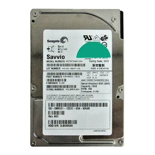 Dell 0M8031 | 73GB 10000RPM SAS 3Gb/s Hot-Pluggable 8MB Cache 2.5-Inch Hard Drive Refurbished - Dell refurbished available on Gotodirect