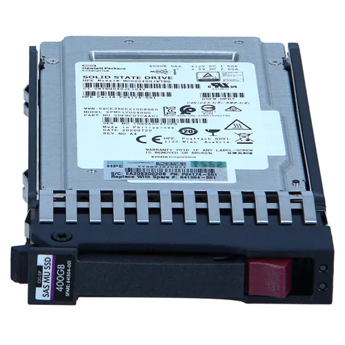 HP 841504-001 | 400GB Multi-Level Cell SAS 12Gb/s Hot Swappable Mixed Use 2.5-Inch Solid State Drive Refurbished - Hewlett-Packard (ou HP en abrégé) refurbished available on Gotodirect