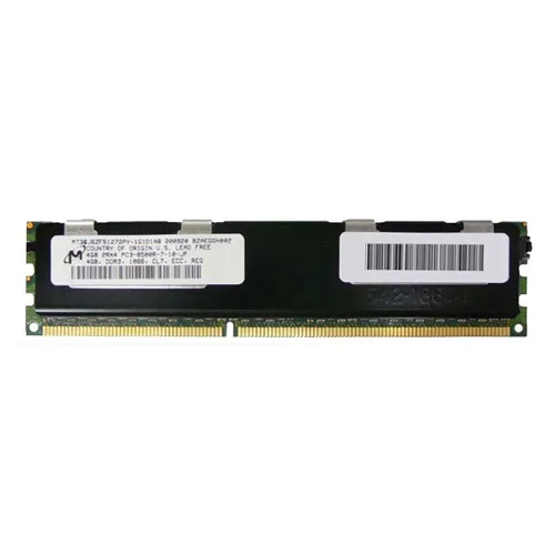 Micron MT36JSZF51272PY-1G1D1AB | 4GB DDR3-1066MHz PC3-8500 ECC Registered RDIMM CL7 2Rx4 1.5V 240-Pin Memory Module Refurbished -  refurbished available on Gotodirect