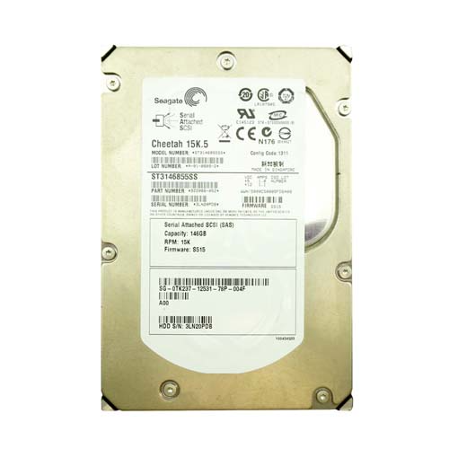 Dell 0TK237 | 146GB 15000RPM SAS 3Gb/s Hot-Pluggable 3.5-Inch Hard Drive for PowerEdge Servers Refurbished - Dell refurbished available on Gotodirect