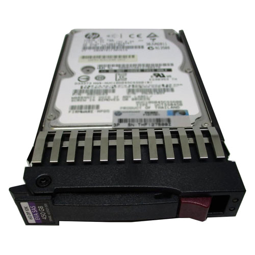 HP 613921-001 | 450GB 10000RPM SAS 6Gb/s Hot-Swappable 2.5-Inch Enterprise Hard Drive for P6000 Series M6625 EVA Enclosures Refurbished - Hewlett-Packard (ou HP en abrégé) refurbished available on Gotodirect