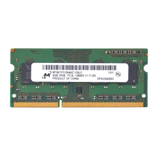 Micron MT8KTF51264HZ-1G6J1 | 4GB DDR3-1600MHz PC3-12800 Non-ECC Unbuffered SODIMM CL11 1Rx8 1.35V 204-Pin Memory Module Refurbished -  refurbished available on Gotodirect