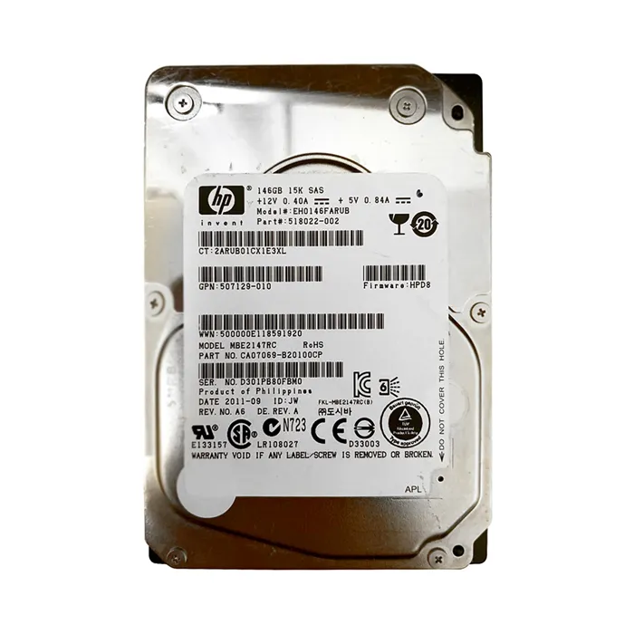 Fujitsu MBE2147RC | 147GB 15000RPM SAS 6Gb/s 16MB Cache 2.5-Inch Hard Drive Refurbished - Fujitsu refurbished available on Gotodirect