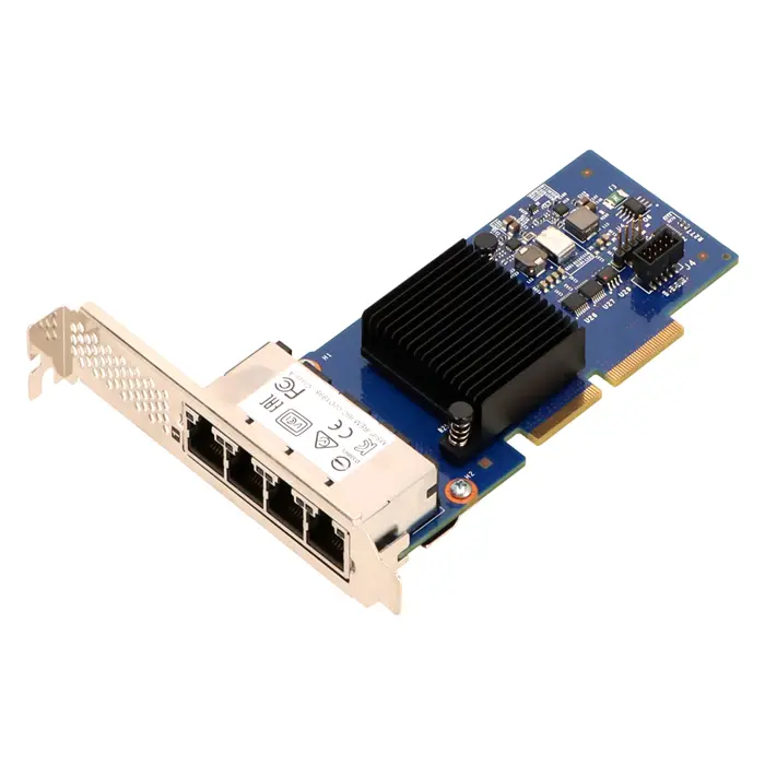 Intel I350T4V2 | 4 x Ports 1Gb/s 10/100/1000Base-T PCI Express 2.1 x4 Gigabit Ethernet Server Network Adapter Card Refurbished - Intel refurbished available on Gotodirect