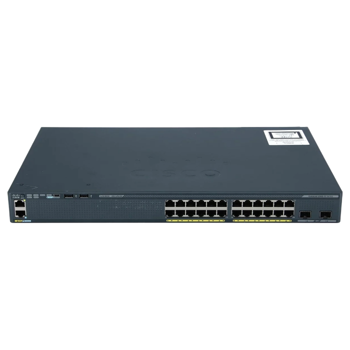 Cisco WS-C2960X-24TS-LL | Catalyst 2960X Series 2960X-24TS-LL 24 x Ports 10/100/1000Base-T + 2 x SFP Ports Layer 3 Managed 1U Rack-mountable Gigabit Ethernet Network Switch Refurbished - Cisco Systems Inc. refurbished available on Gotodirect