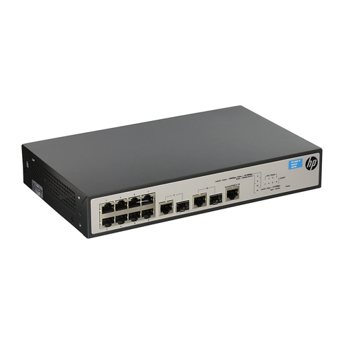 HP JG536-61001 | OfficeConnect 1910 Series 1910-8 8 x RJ-45 10/100Base-TX and 2 x Combo SFP (mini-GBIC) Ports Layer 3 Managed Fast Ethernet Network Switch Refurbished - Hewlett-Packard (ou HP en abrégé) refurbished available on Gotodirect
