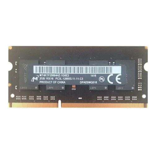 Buy Micron MT4KTF25664HZ-1G6E2 | 2GB DDR3-1600MHz PC3-12800 Non-ECC Unbuffered SODIMM CL11 1Rx16 1.35V 204-Pin Memory Module Refurbished - $77.31 Micron MT4KTF25664HZ-1G6E2 | 2GB DDR3-1600MHz PC3-12800 Non-ECC Unbuffered SODIMM CL11 1Rx16 1.35V 204-Pin Memory Module Refurbished - refurbished available on Gotodirect