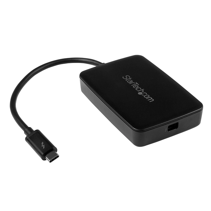 StarTech TBT3TBTADAP | Thunderbolt 3 to Thunderbolt 2 Adapter for TB3 Laptop to TB2 Displays & Devices Refurbished - StarTech.com (standardized as per the brand's official website refurbished available on Gotodirect