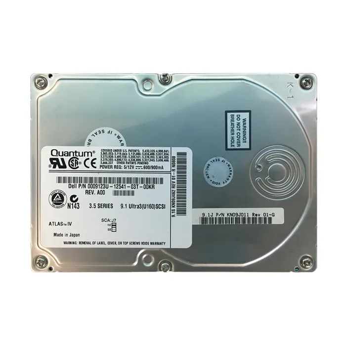 Quantum KN09J462 | 9.1GB 7200RPM Wide Ultra2 SCSI 512KB Cache 80-Pin 3.5-Inch Hard Drive Refurbished -  refurbished available on Gotodirect