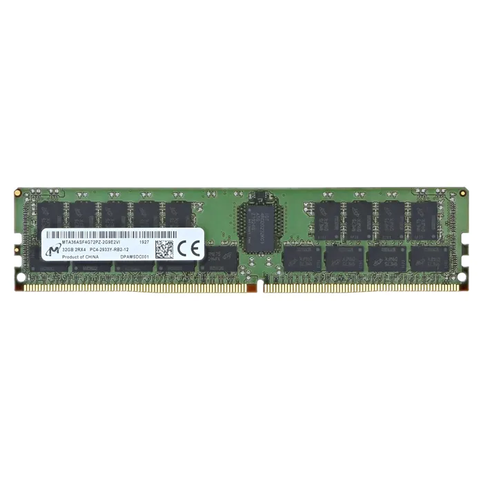 Micron MTA36ASF4G72PZ-2G9E2VI | 32GB DDR4-2933MHz PC4-23400 ECC Registered RDIMM CL21 2Rx4 1.2V 288-Pin Memory Module Refurbished -  refurbished available on Gotodirect
