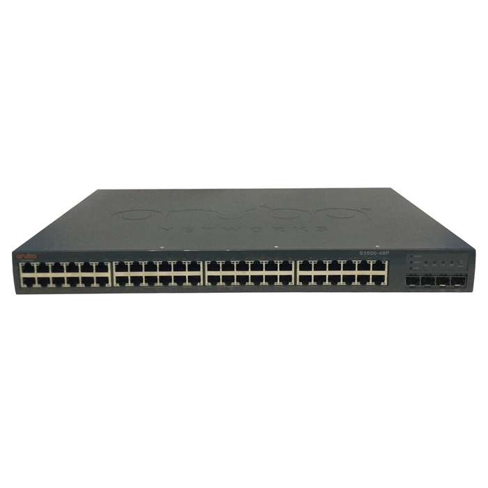 Buy HP JW672-61001 | S1500 Mobility Access 48 x Ports PoE 10/100/1000 + 4 x SFP Ports Layer 3 Managed Gigabit Ethernet Network Switch Refurbished - $833.08 HP JW672-61001 | S1500 Mobility Access 48 x Ports PoE 10/100/1000 + 4 x SFP Ports Layer 3 Managed Gigabit Ethernet Network Switch Refurbished - Hewlett-Packard (ou HP en abrégé) refurbished available on Gotodirect