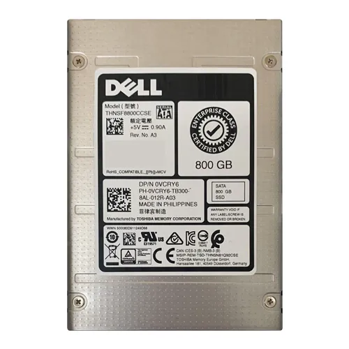 Toshiba THNSF8800CCSE | 800GB Multi-Level Cell SATA 6Gb/s 2.5-Inch Solid State Drive Refurbished - Toshiba refurbished available on Gotodirect