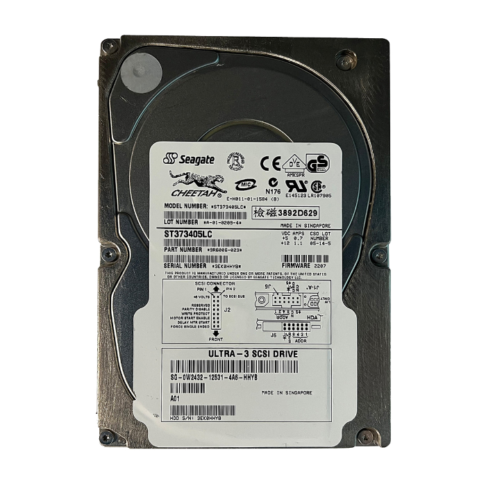 Dell W2432 | 73GB 10000RPM Ultra160 SCSI 4MB Cache 80-Pin 3.5-Inch Hard Drive Refurbished - Dell refurbished available on Gotodirect