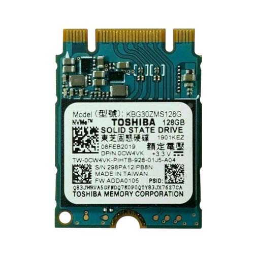 Dell 0CW4VK | 128GB PCI Express NVMe M.2 2230 Solid State Drive Refurbished - Dell refurbished available on Gotodirect