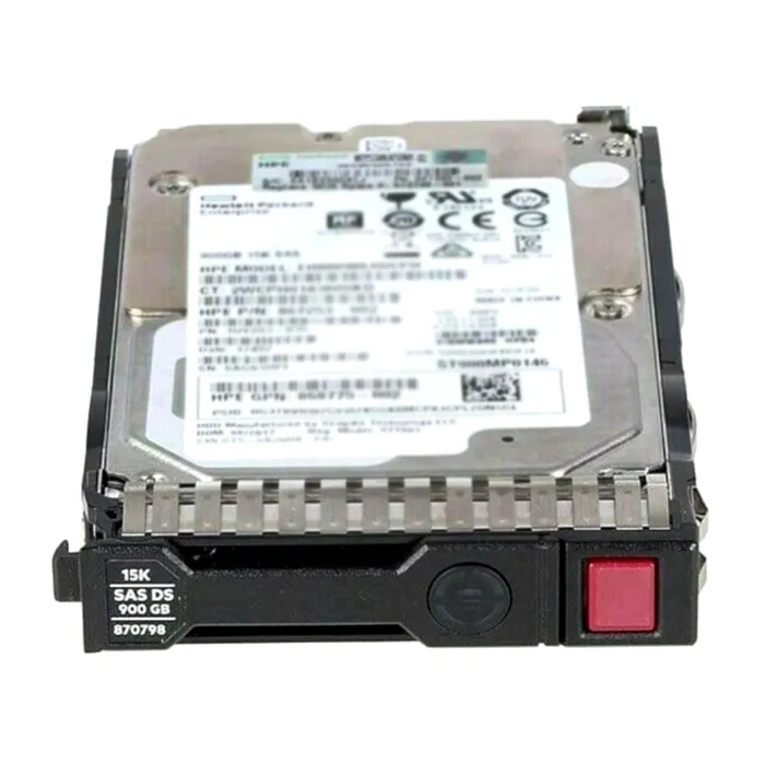HP 870798-001 | 900GB 15000RPM SAS 12Gb/s Hot-Pluggable (512e) SFF 2.5-inch Hard Drive for ProLiant Gen9 /Gen10 Server Refurbished - Hewlett-Packard (ou HP en abrégé) refurbished available on Gotodirect