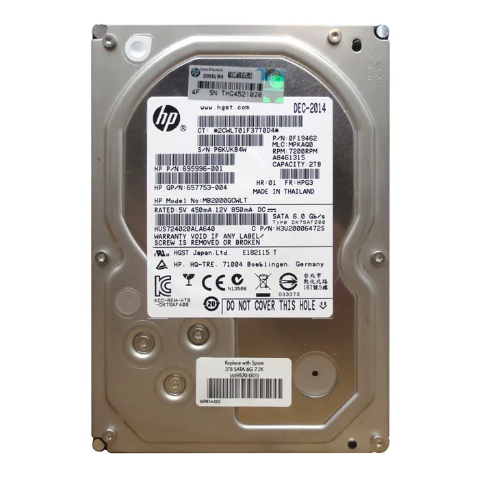 Hitachi 0F19462 | 2TB 7200RPM SATA 6Gb/s 3.5-Inch Internal Hard Drive Refurbished -  refurbished available on Gotodirect