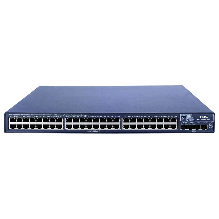 HP JC105B#ABA | FlexFabric 5800 Series 5800-48G 48 x 10/100/1000Base-T RJ-45 and 4 x 10GbE Fixed SFP+ Ports and 1 x Extended Module Slot Layer 3 Managed Gigabit Ethernet Network Switch Refurbished - Hewlett-Packard (ou HP en abrégé) refurbished available on Gotodirect