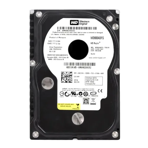 Dell 0C319 | 80GB 10000RPM SATA 3Gb/s 16MB Cache 3.5-Inch Hard Drive Refurbished - Dell refurbished available on Gotodirect