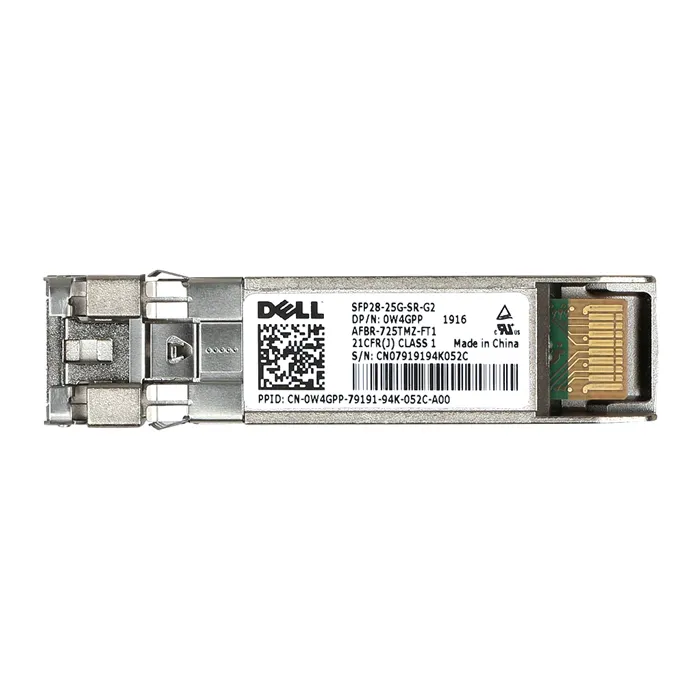 Dell SFP28-25G-SR-G2 | 25Gb/s 25GBase-SR Multi-mode Fibre 850nm 100m Duplex LC Connector SFP28 Transceiver Module Refurbished - Dell refurbished available on Gotodirect