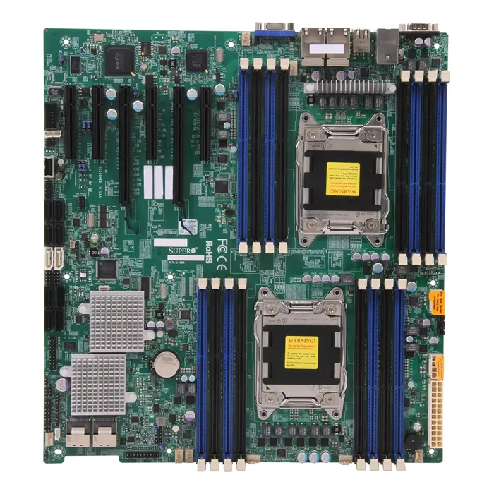 Supermicro MBD-X9DR7-LN4F-JBOD-B | Socket LGA2011 Intel C602 Chipset Enhanced EATX System Board (Motherboard) 2x Supports Xeon E5-2600/E5-2600 v2 Series DDR3 16x DIMM Refurbished -  refurbished available on Gotodirect