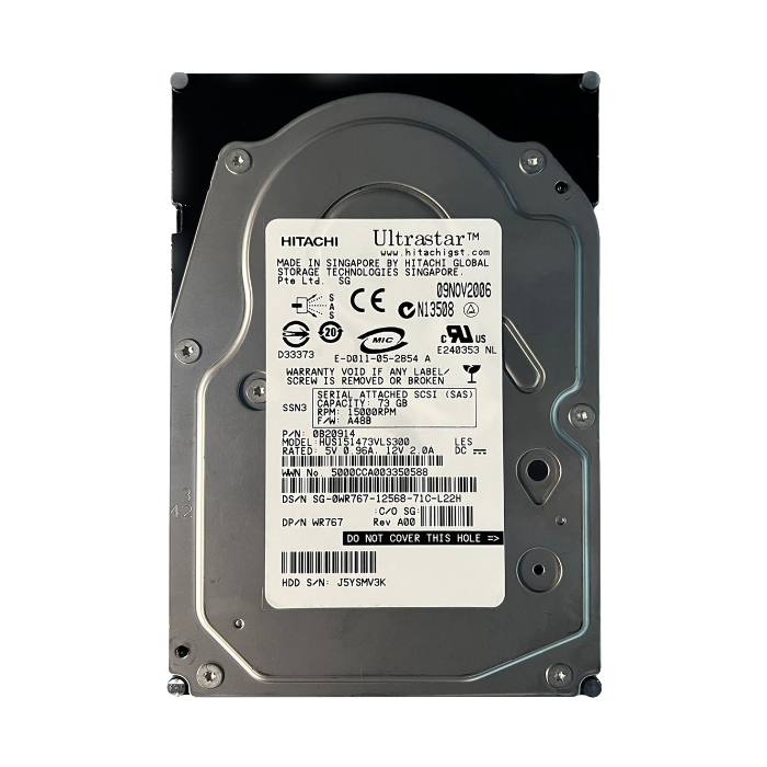 Hitachi HUS151473VLS300 | Ultrastar 15K147 Series 73.4GB 15000RPM SAS 3Gb/s 16MB Cache 3.5-inch Hard Drive Refurbished -  refurbished available on Gotodirect
